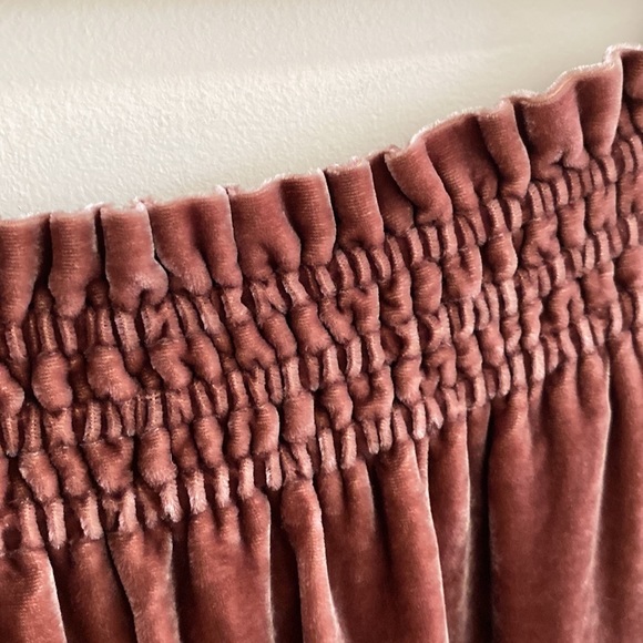 J Crew Velvet Gathered Waist Skirt - Picture 2 of 5